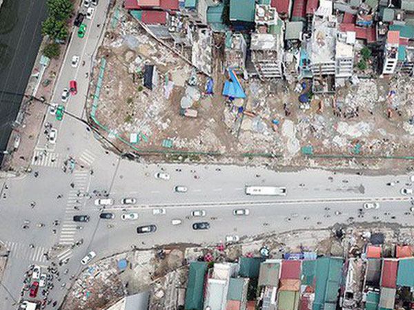 Cận cảnh 'đại công trường' sau mở rộng vành đai