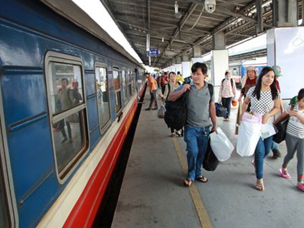 Mập mờ vé tàu Tết