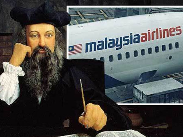 Nhà tiên tri Nostradamus đã đoán trước thảm kịch MH370?