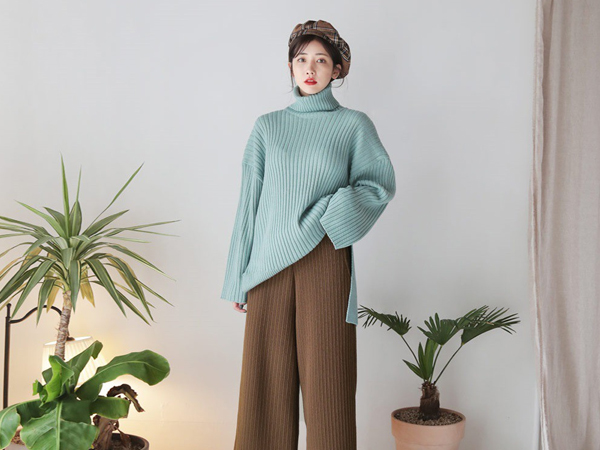 Diện lên vừa 'tây' lại thoải mái tuyệt đối, quần len chính là item mà các nàng cần sắm ngay cho tủ đồ mùa lạnh