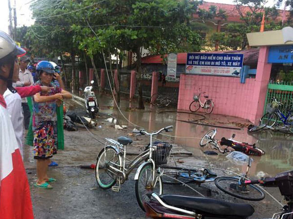 Hiện trường thương tâm vụ 6 học sinh bị điện giật, 2 em tử vong ở Long An