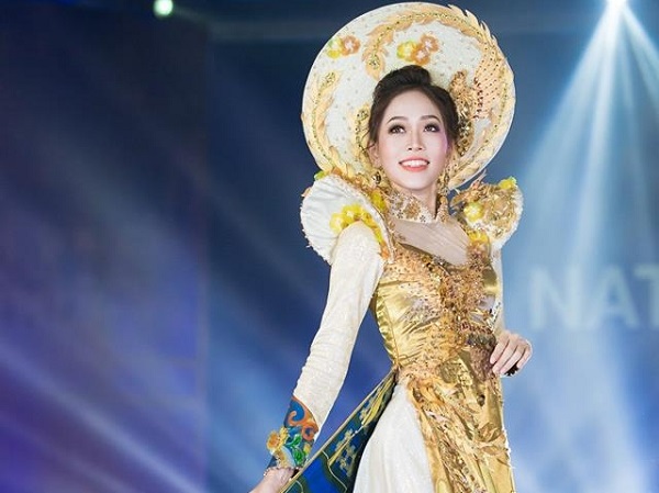 Phương Nga dẫn đầu bình chọn sau phần thi Quốc phục tại Miss Grand International 2018