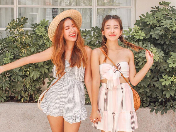 Cặp chị em nổi tiếng Singapore nhờ mặc đẹp, suốt ngày khoe ảnh vi vu du lịch