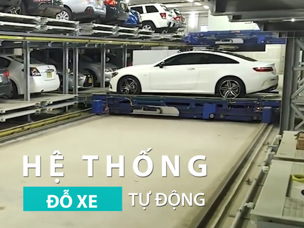 Video Hệ thống gửi, trả ôtô tự động trong 2 phút