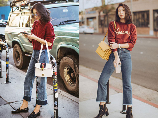'Ngôi sao' của mùa đông chính là quần jeans và 15 set đồ sau sẽ giúp các nàng biến hóa tài tình với item này