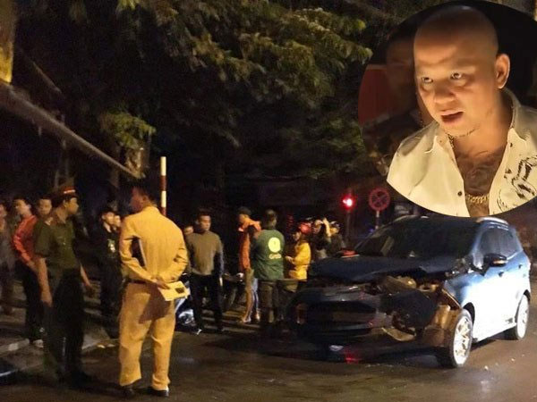 Xe của Anh Tuấn 'Người phán xử' nát đầu vì bị xe Dương Hồng Sơn đâm