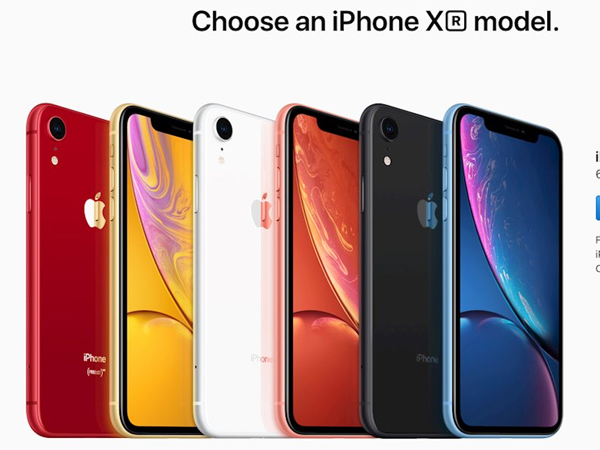 iPhone XR đã cho đặt trước trên website Apple