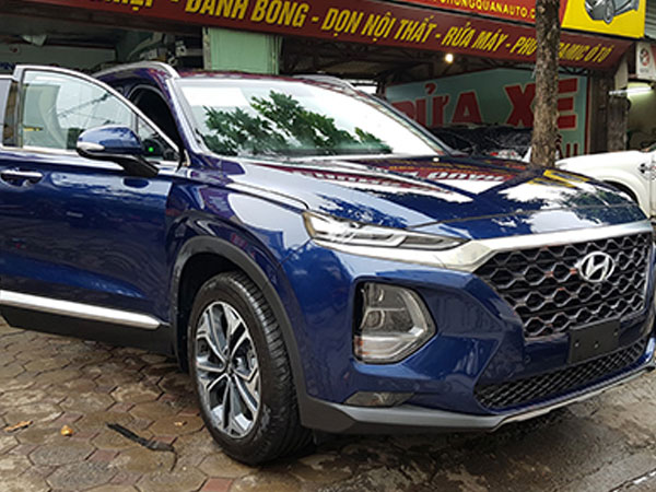 Hyundai Santa Fe 2019 xuất hiện trên phố Hà Nội