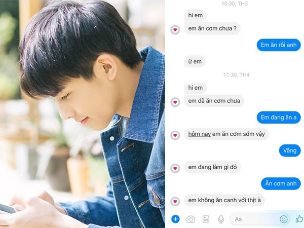 5 tháng hỏi đúng 1 câu 'Ăn cơm chưa?', thanh niên dỗi ngược crush: Em không hiểu tình cảm của anh à?
