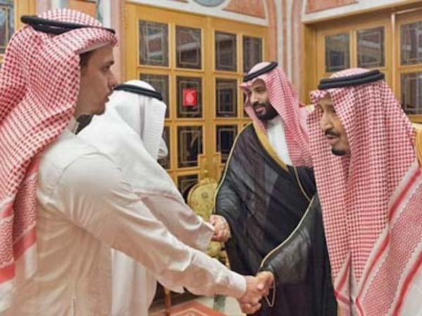 Quốc vương và Thái tử Arab Saudi gặp gia đình nhà báo Khashoggi