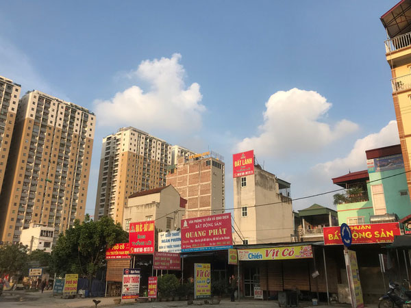 Ăn theo thông tin huyện lên quận, giá đất Hoài Đức tăng cao nhất 50%