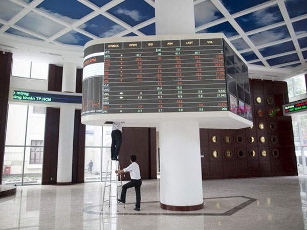 Chứng khoán lao dốc về vùng thấp nhất 4 tháng