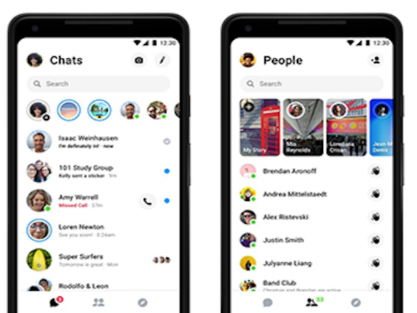 Facebook làm mới ứng dụng Messenger