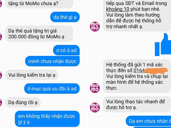 Mất cả chục triệu đồng vì bị lừa đảo trúng thưởng qua ví điện tử