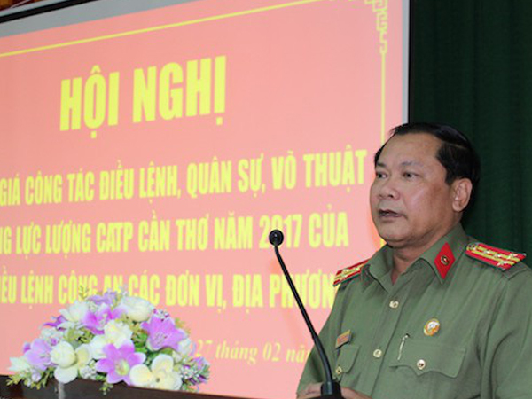 Đại tá Nguyễn Văn Thuận giữ chức Giám đốc Công an Cần Thơ