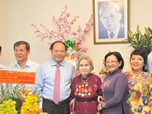 Bà Nguyễn Thị Vân, phu nhân cố Tổng Bí thư Lê Duẩn từ trần
