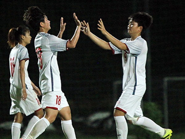 Đại thắng Singapore, U19 nữ Việt Nam lên đầu bảng vòng loại châu Á