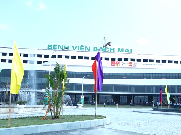 Video ảnh Cận cảnh BV Bạch Mai và BV Việt Đức tại Hà Nam