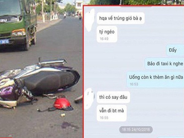 Dòng tin nhắn cuối cùng và câu chuyện gây ám ảnh của thanh niên 26 tuổi qua đời vì tai nạn sau khi uống rượu