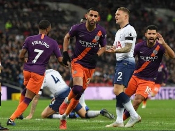 Man City đánh bại Tottenham, trở lại ngôi đầu Ngoại hạng Anh