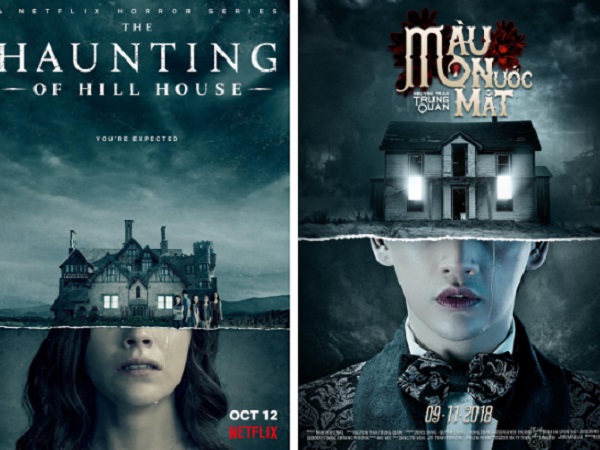 Phim 'The Haunting Of Hill House' đang hot, Nguyễn Trần Trung Quân bị tố đạo nhái poster trắng trợn