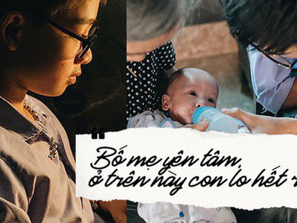 Cuộc sống của 2 đứa trẻ mất bố mẹ sau vụ cháy lớn ở Đê La Thành: 'Con chỉ biết pha sữa chứ không dám bế em, sợ em ngã'
