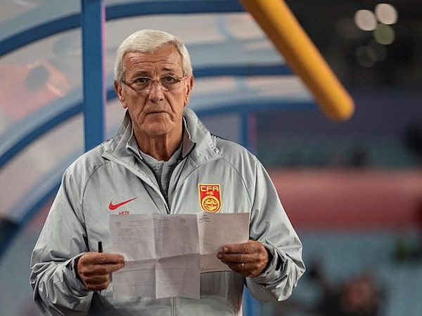 Marcello Lippi từ chối gia hạn hợp đồng với đội tuyển Trung Quốc