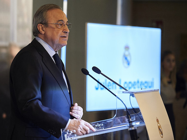 Real Madrid tan nát là do chủ tịch Florentino Perez