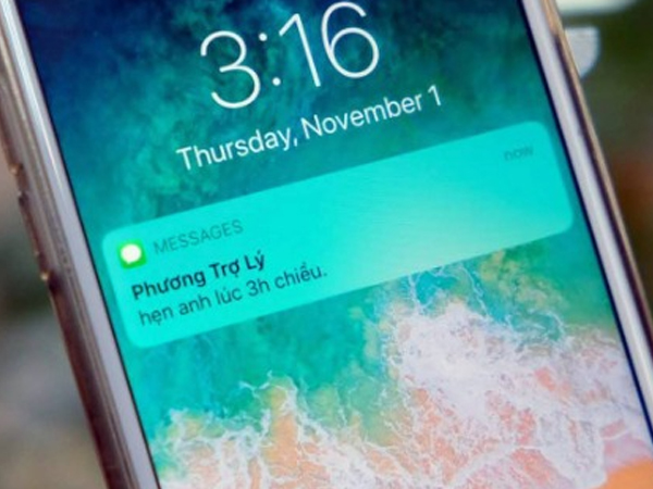 Bị lộ chuyện riêng tư vì để thông báo trên màn hình smartphone