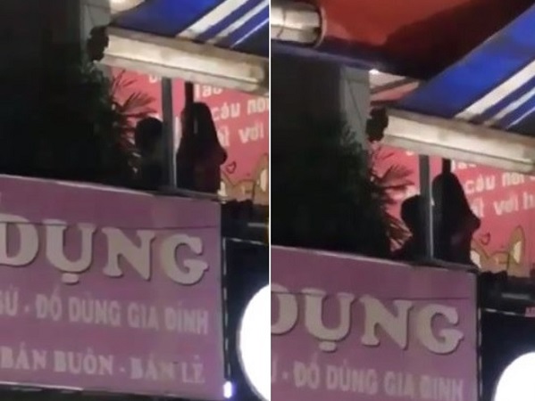 Cặp đôi thản nhiên 'diễn cảnh nóng' tại quán trà sữa ở Hà Nội?