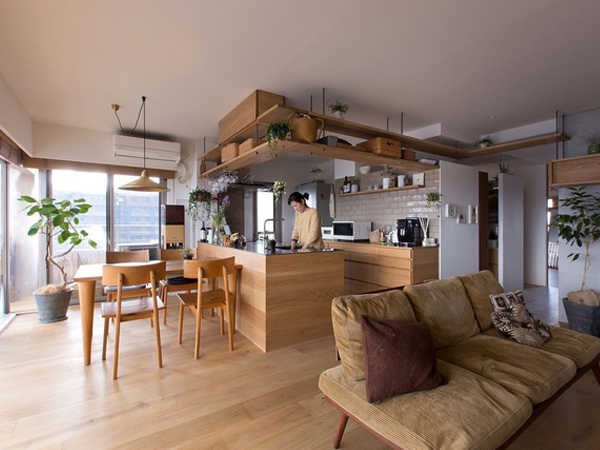 Căn hộ 85m² dưới đây là đại diện điển hình cho cuộc sống của tầng lớp trẻ ở Nhật Bản
