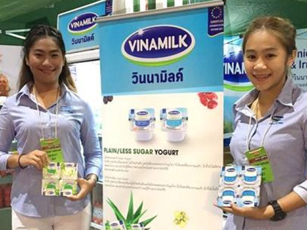 Sản phẩm sữa của Vinamilk ra mắt người tiêu dùng Trung Quốc