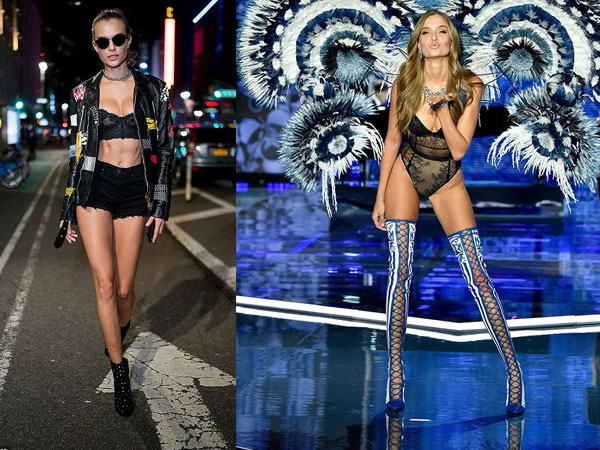 Siêu mẫu Đan Mạch eo thon chân dài đi thử nội y Victoria’s Secret