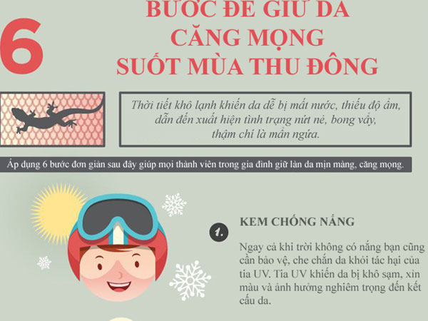 6 việc cần làm để da không khô nẻ, bong tróc suốt mùa đông