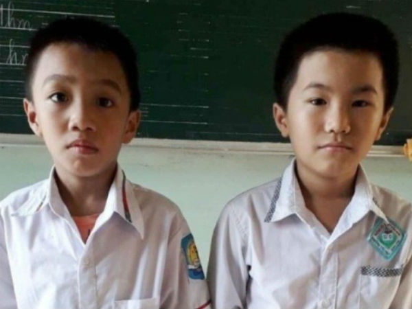 Đi học về nhặt được 15 triệu, 2 học sinh mang đến xã nhờ tìm người đánh rơi