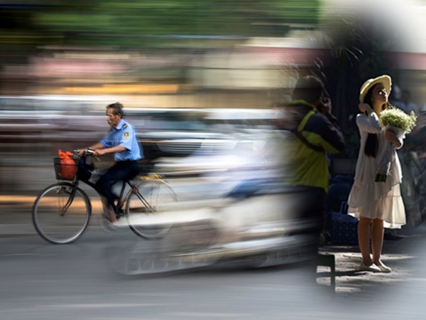 Những hình ảnh bình dị, thân thương trên phố phường Hà Nội
