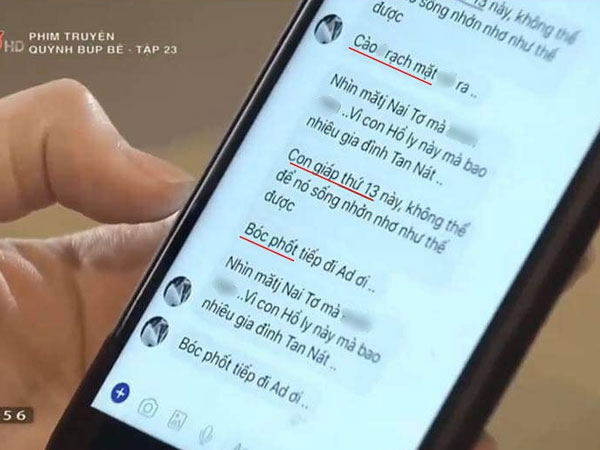 Tin nhắn 'khẩu nghiệp' của My Sói trong 'Quỳnh Búp Bê' đang được chia sẻ rầm rộ trên MXH