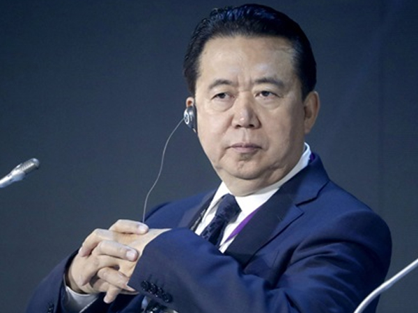 Interpol buộc phải chấp nhận đơn từ chức của cựu chủ tịch người Trung Quốc