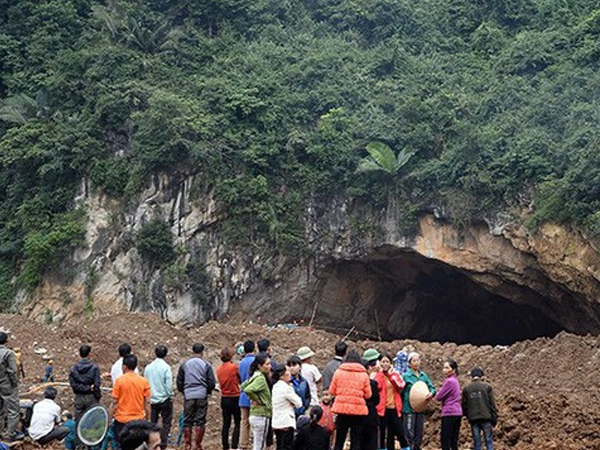 Sập mỏ vàng ở Hòa Bình: Hình ảnh cứu hộ ngày thứ 5 liên tiếp