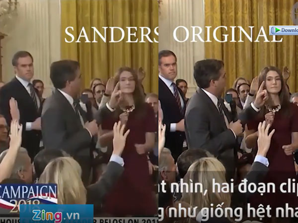 Video: So sánh clip gốc và clip chỉnh sửa vụ TT Trump cãi nhau với CNN