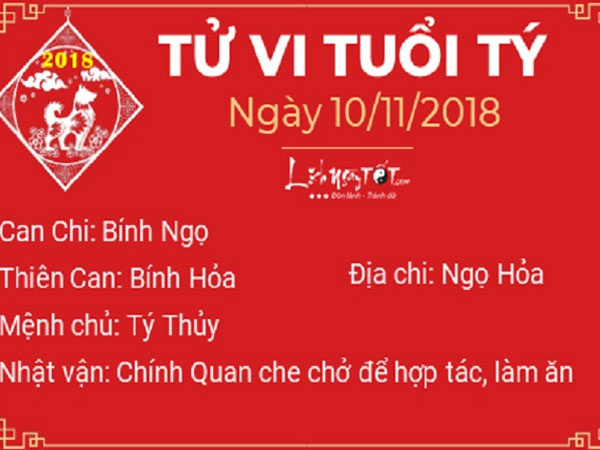 Tử vi Thứ 7 ngày 10/11/2018 của 12 con giáp: Ngọ thất lạc tiền tài, Thìn có Thực Thần chiếu cố