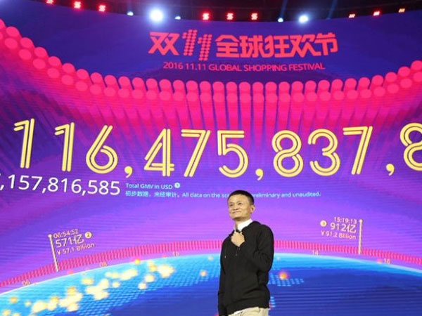 Ngày Độc thân 2018, Alibaba thu 1 tỷ USD trong 85 giây
