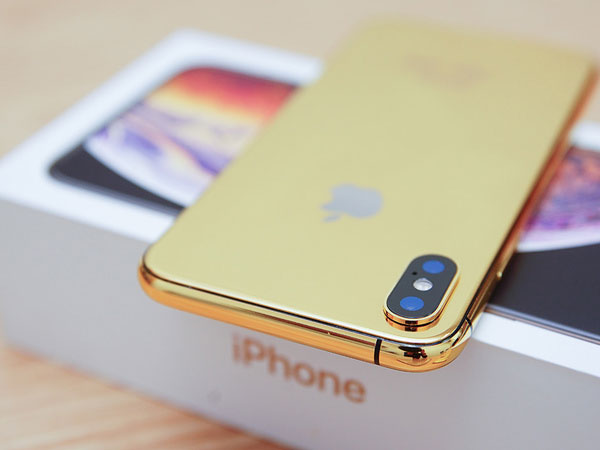 iPhone XS phiên bản vàng 24K xuất hiện ở Việt Nam
