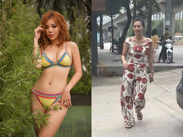 Bị chụp lén khi đang đi ngoài đường, Lan Cave (Thanh Hương) phản ứng hài hước