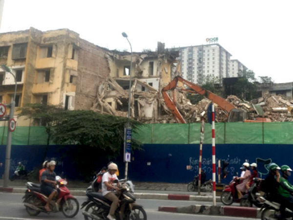 Chung cư cũ 93 Láng Hạ sẽ bị cưỡng chế