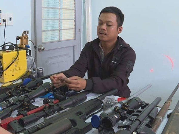 Đột kích, triệt phá xưởng chế tạo hàng loạt súng 'khủng' ở Đắk Lắk
