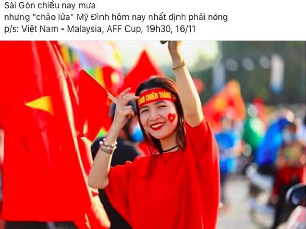 AFF Cup: Fan Việt nhuộm đỏ Facebook trước trận Việt Nam - Malaysia