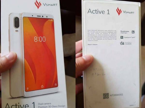 Lộ ảnh smartphone được cho là của Vinsmart