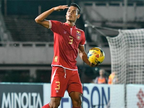 Hậu vệ Myanmar chỉ mất sáu năm để đi từ làng quê lên ĐTQG