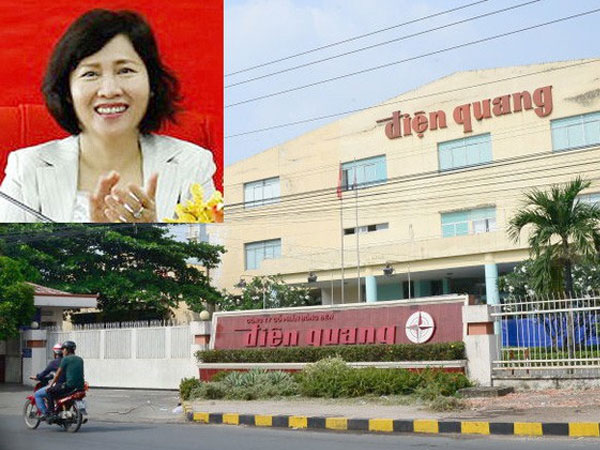 Bà Hồ Thị Kim Thoa có thể đã thu 38 tỷ đồng từ bán cổ phiếu Điện Quang